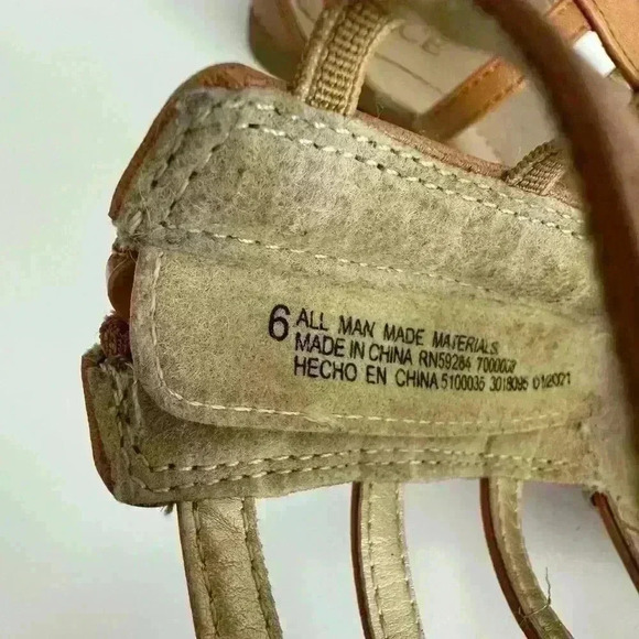 The Children's Place Tan Gladiator Sandals - Picture 6 of 7